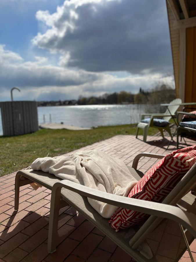 Ferien Direkt Am Wasser Mit Hund Krakow am See Bagian luar foto